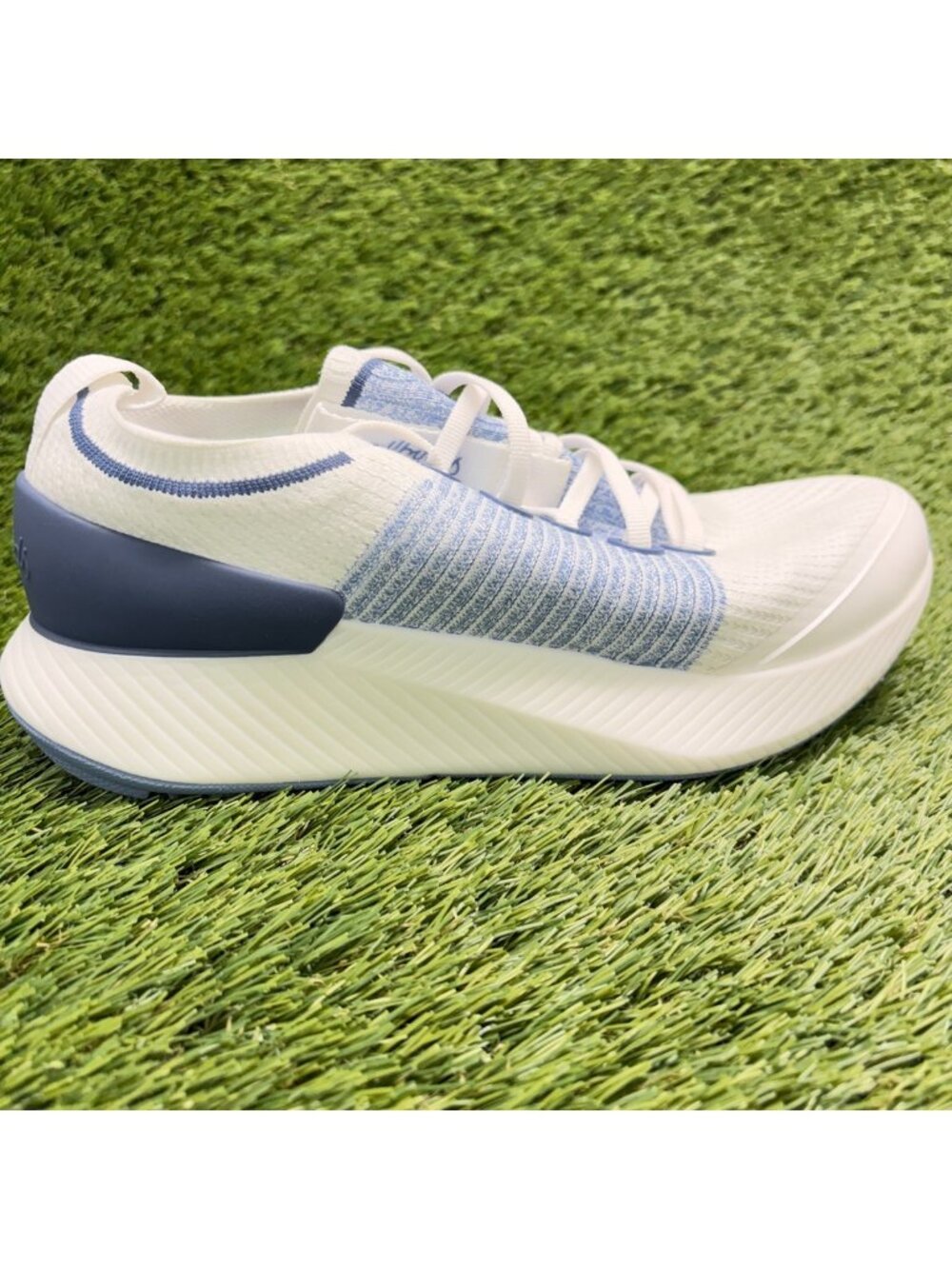 Allbirds Tree Gliders Womens Size 8.5 Blue White Athletic Running Shoes Sneakers